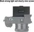 3.2in 5DIV 5DIII 1DX, T1, T2, 3D Zyyini Camera LCD Sun Shade, Wide Screen Magnet Hood Viewfinder for X X Light Blocking