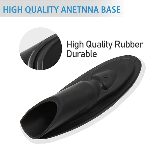 Anina for Toyota Sienna 2004-2010 OEM Style Replacement 86392-AE010, Rubber Base Bezel Car Ornament
