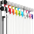 Maeline Bulk Earbuds with 3.5 mm Headphone Plug - 20 Pack Wholesale Bundle - Multi Color