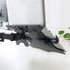 HumanCentric 75x75 100x100 mm 9.5" 16.5 Laptop VESA Mount Tray for Monitor Arms and Stands, Fits and VESA Mount Holes