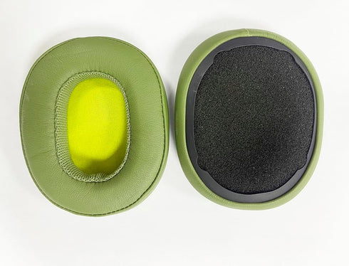 HESH3.0 Ear Pad Replacement Super Quality Comfort Protein Leather Ear Pad Compatible with Skullcandy Crusher Wireless Hesh 3 Wireless Ear Pad Use (Army Green)