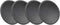 uxcell 55mm/2.2" Diameter Speaker Dust Cap Subwoofer Paper Dome Coil Cover Caps - 4 Pcs
