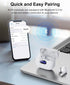 Wireless Earbuds, Bluetooth 5.3 Headphones, 42H Playtime, IPX7 Waterproof, HiFi Stereo Call Noise Cancelling Earphones