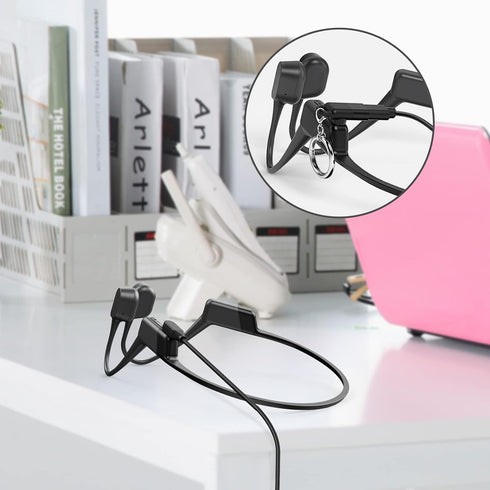 Aftershokz Aeropex AS800 & Shokz Openrun/Openrun Pro/Opencomm Charging Cable, 3.3ft USB Magnetic Type C Adapter.
