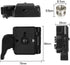 UTEBIT 323 RC2 Quick Release Plate - Metal Rapid Adapter with 1/4" and 3/8" Camera Screw for Manfrotto Tripod