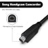 10-Pin VMC-15FS, DCR-HC28/38/48/52/62/96, HDR-CX7, HDR-FX7, DCR-SR200/SR200C Sqrmekoko to AV Audio S Video Cable