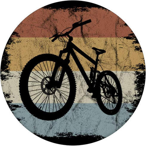 Retro Style Mountain Bike | Vintage Bicycle Biking MTB PopSockets PopGrip: Swappable Grip for Phones & Tablets