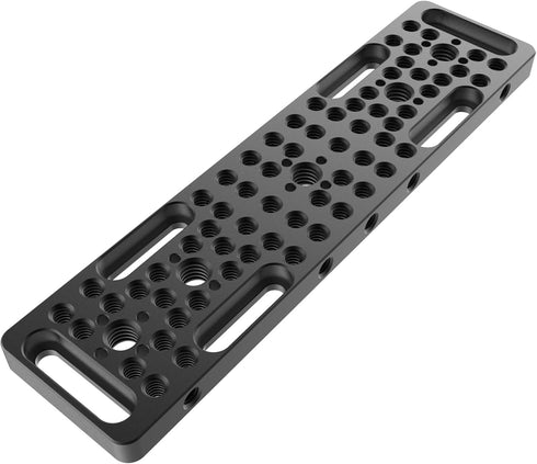 Multifunctional Cheese Plate with 1/4 3/8 Threads, Easy Switching Plate for Railblocks and Dovetails