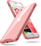 ORIbox Shockproof Case for iPhone SE 2022/2020, Compatible with iPhone 8/7, with 4 Corners Protection (Pink)