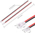Letool 30 Pairs JST 1.25mm 2 Pin Micro Connector Plug with Red Black Wire Cable, 80mm