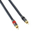 Male RCA to Banana Plug Speaker Cable, 12AWG, 2 Pack (3FT) - Banana Plug to RCA Speaker Cable