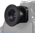 1.51X 2 Viewfinder Eyepiece Magnifier Eyepiece Eyecup Short Sighted Viewfinder Helper for DSLR Cameras, Anti Fog