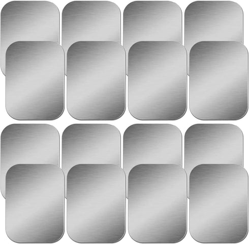 SALEX Phone Metal Stickers for Magnetic Mount. Replacement Set of 16 Magnet Metal
