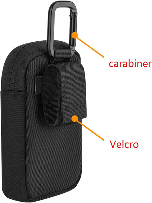 GMBYLBY MP3 Player Case Hard Box and Carry Holder for Easy Transport Shells Box TPU and Cloth Material Storage Bag