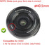 40.5mm Lens Cap for Sony Alpha A6600 A6500 A6400 A6300 Camera Kit E PZ 16-50mm f/3.5-5.6 Lens (2 Packs)