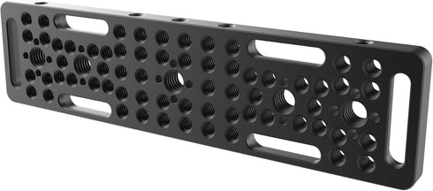 Multifunctional Cheese Plate with 1/4 3/8 Threads, Easy Switching Plate for Railblocks and Dovetails