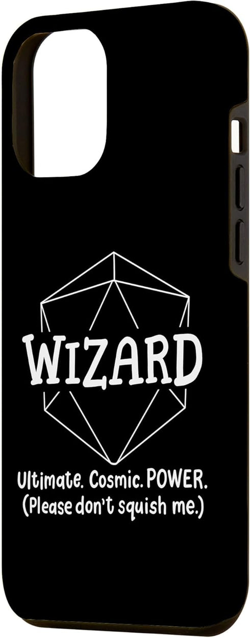 iPhone 14 Pro Max Case: Wizard Funny Character Joke for RPG Gamer