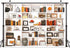Etsyoki 5X3FT White Office Modern Bookcase Photography Zoom Backdrops for Home Office Decoration