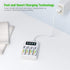 EBL 4 2 LCD Battery Charger AA AAA Rechargeable Battery Charger - Bay Smart LCD Charger with USB Input Port for Ni-CD