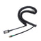 IPD U10P-S Bottom Headphone Adapter Phone Cord Cable for Yealink, Snom, Grandstream & LG IP Phones