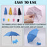 Phone Umbrella for Sun, Mobile Phone Holder with Suction Cup Stand, Universal Adjustable Anti-reflective Glare Blocking
