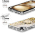 Silverback iPhone XR Case - Moving Liquid Holographic Glitter with Kickstand, Slim Protective Bling Case for Girls