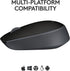 Logitech M170 Wireless Mouse for PC, Mac, Laptop, 2.4 GHz with USB Mini Receiver, Ambidextrous - Black
