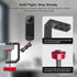1/4" 3/8" 2.36" (62021) C Clamp Desk Camera Mount, Aluminum Table C-clamp with Thread, Desktop DSLR Mount for Photo