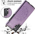 NKECXKJ Samsung Galaxy Note 10 Case with Tempered Glass Screen Protector, Credit Card Holder Slot, PU Leather Wallet