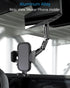 Quyee 4-7 Inch Upgraded Phone Holder for Your Car, Rear View Mirror Phone Holder - Aluminum Alloy Mount Multi-Angle