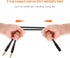Maeline 3.5mm Headphone Splitter Adapter, 10 Pack, Dual Male Microphone Audio Stereo Jack for Gaming Speaker
