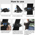 Heavy Duty Camera Backpack with Waist Shoulder Strap, Quick Release Buckle Holder Clip Mount for DSLR Video Gopros