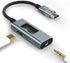 Xumee USB C to 3.5mm Audio Adapter and Charger, 2 in 1 USB-C to Headphone Jack Dongle for iPhone 16/15 Pro Max