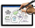 2 Pcs Portable Spring Rope Stylus Pen, Scratch Proof Pen with Stylus Tip for Touchscreen, Drawing and Note-Taking