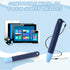 2pcs Kid-Friendly Stylus Pens with Anti-Loss Lanyards, Kids Stylus Pens for Touchscreen, Compatible with iPad, iPhone,