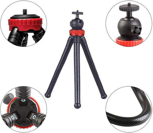 AceTaken 12'' DR-40 DR-05 DR-22WL DR-44WL DR-100MKIII Flexible Tripod Stand for Tascam Recorder
