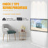 Monitor Wall Mount for Most 14-24" TVs, Universal Small TV Bracket, Fixed RV Mount, Max Load 33lbs, VESA up to 100x100mm