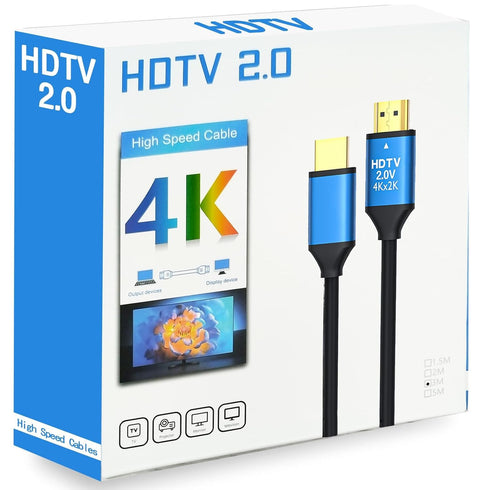 Graige 5ft/1.5m 2.0 4K@60Hz PS5, PS4,Fire HDMI Cable High Speed HDMI Cable & for Laptop, Monitor, TV
