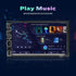 KUNFINE 7" Single Din Car Stereo Audio BT MP5 Player, USB FM Multimedia Radio with Reverse Camera and Steering Wheel