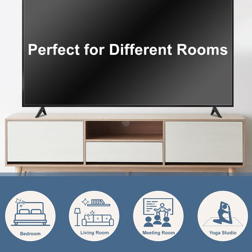 Maozhren TV Stand for Insignia TV Legs Replacement, Not Universal, Easy to Install, for Insignia TV Stand Legs, Please