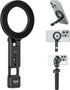 VRIG Magnetic Phone Tripod Mount for iPhone, Foldable Metal Phone Holder with Double