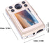 Mini Video Camera with 2.4 Inch LCD Screen, 1600W Full HD Compact Camera, 4X Digital Zoom, Golden