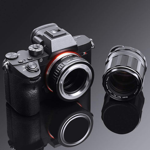 K&F Concept Lens Mount Adapter, M42 Lens to NEX E-Mount Camera, Compatible with Sony Alpha NEX Series