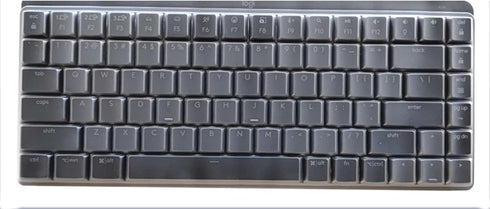 Dust-Proof Silicone Keyboard Skin Cover for Logitech MX Mechanical Mini Wireless Illuminated Keyboard 84 Key