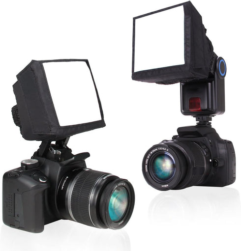 ENHANCE Camera Light Diffuser Softbox for Pop Up and External Speedlites, Universal Design, Compatible with Neewer,