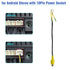 10Pin RCA Wiring Harness Connector for Android Car Stereo Radio Backup Camera Replacement Cable