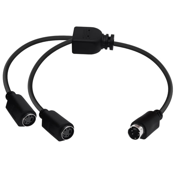 YARCHONN S-Video Cable Mini Din 4 Pin SVideo Y Splitter Extension Cable 4
