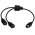YARCHONN S-Video Cable Mini Din 4 Pin SVideo Y Splitter Extension Cable 4