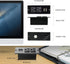 Conference Recessed Power Strip Socket with USB Ports, Desktop Charging Station with 2-Outlets and 2 USB Ports