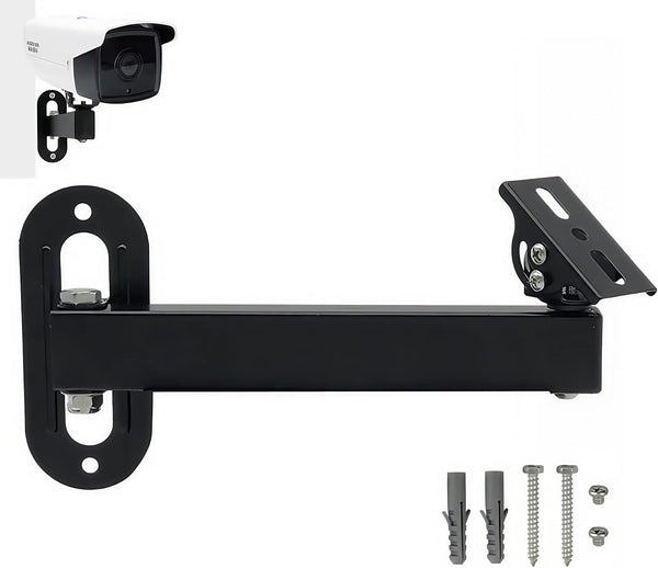 V-Fiabilidad 8" Long Arm Bracket 180 Degree Rotatable Projector Wall Mount Stand Bracket